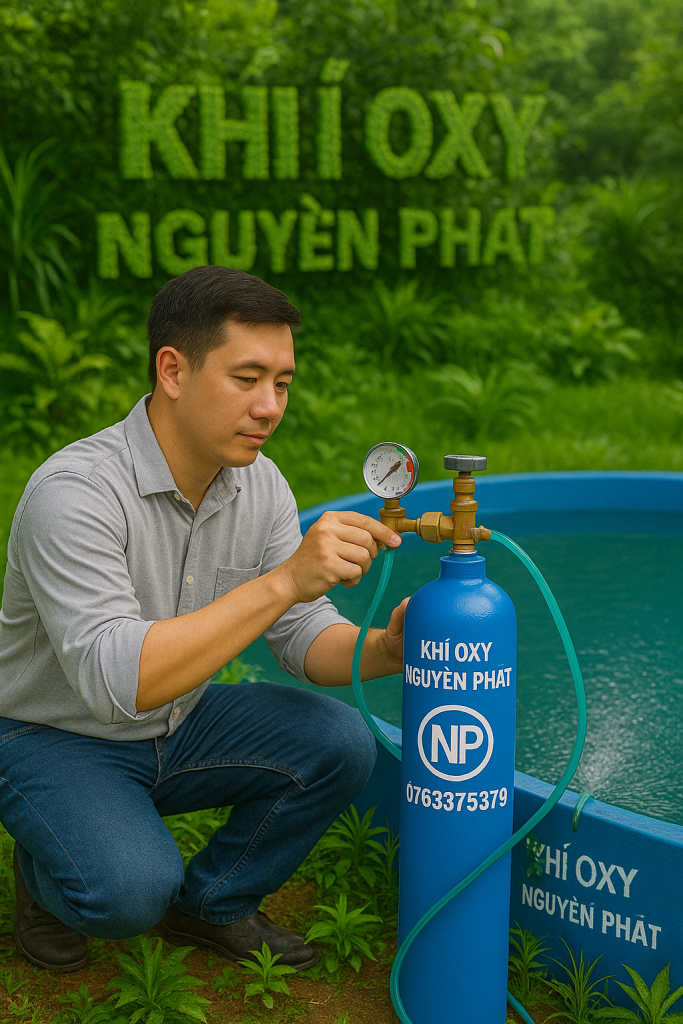 Cho thuê đổi bình oxy cá